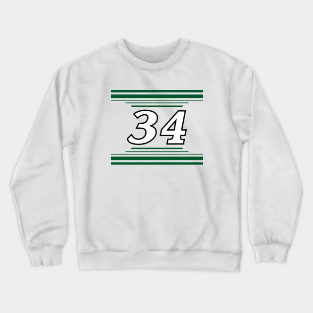 Michael McDowell #34 2024 NASCAR Design Crewneck Sweatshirt by AR Designs 